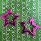 Paparazzi ♥ In A Galaxy STAR, STAR Away - Pink ♥ Earrings