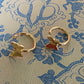 Paparazzi ♥ Aerial Attitude - Gold ♥ Post Earrings