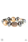 Paparazzi ♥ All Cozied Up - Brown ♥ Bracelet