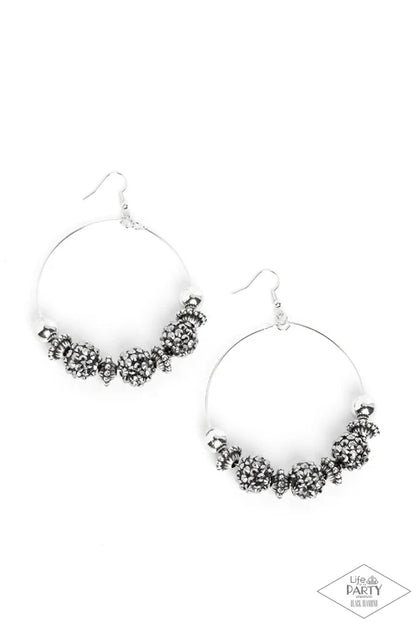 Paparazzi ♥ I Can Take a Compliment - Silver ♥ Earrings