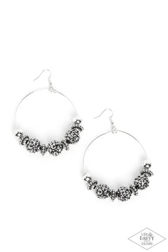 Paparazzi ♥ I Can Take a Compliment - Silver ♥ Earrings