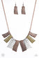 Paparazzi ♥ A Fan of the Tribe - Copper ♥ Necklace