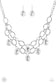 Paparazzi ♥ Show-Stopping Shimmer - White ♥ Necklace