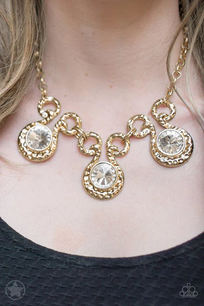 Paparazzi ♥ Hypnotized - Gold ♥ Necklace