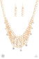 Paparazzi ♥ Fishing for Compliments - Gold ♥ Necklace
