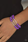 Paparazzi ♥ New Adventures - Purple ♥ Bracelet