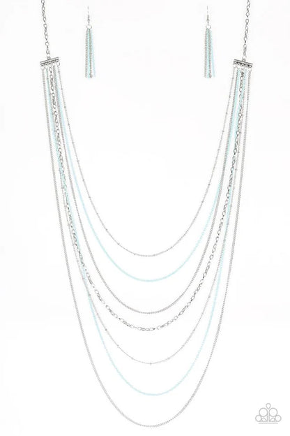 Paparazzi ♥ Radical Rainbows - Blue ♥ Necklace
