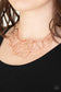 Paparazzi ♥ World Shattering - Copper ♥ Necklace