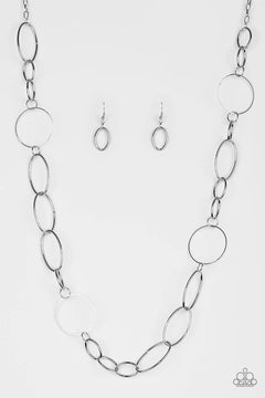 Paparazzi ♥ Perfect MISMATCH - Silver ♥ Necklace
