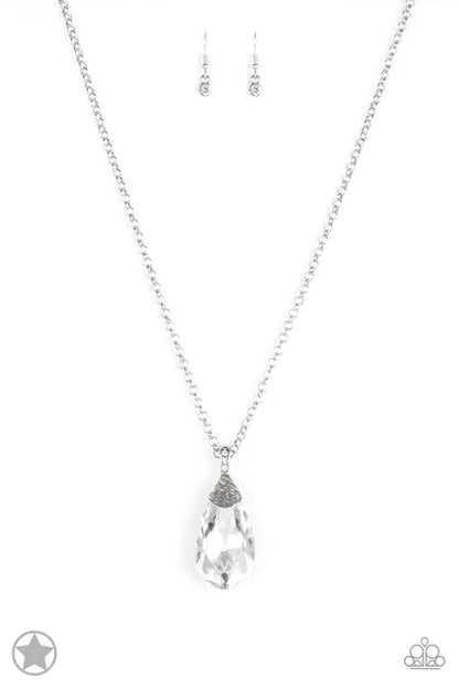 Paparazzi ♥ Spellbinding Sparkle - White ♥ Necklace