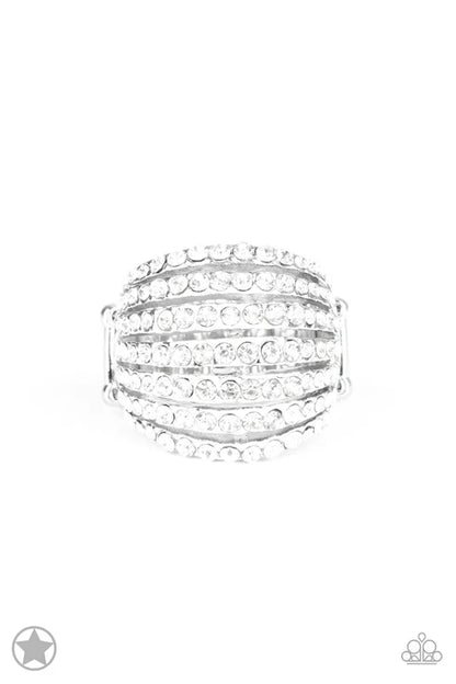 Paparazzi ♥ Blinding Brilliance - White ♥ Ring
