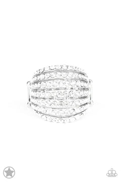 Paparazzi ♥ Blinding Brilliance - White ♥ Ring