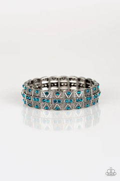 Paparazzi ♥ Modern Magnificence - Blue ♥ Bracelet