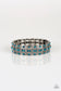 Paparazzi ♥ Modern Magnificence - Blue ♥ Bracelet