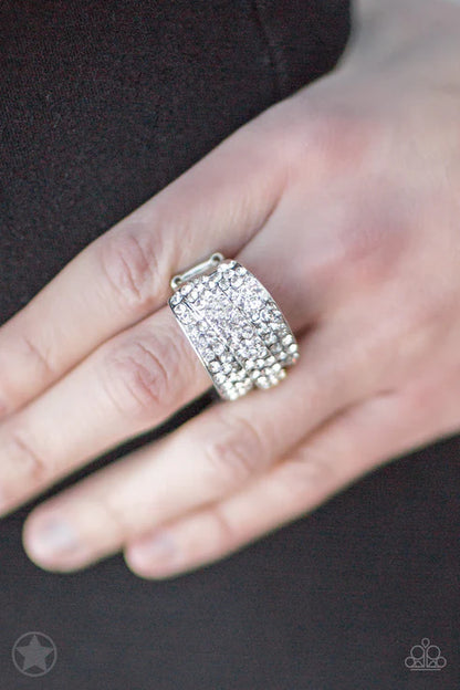 Paparazzi ♥ The Millionaires Club - White ♥ Ring