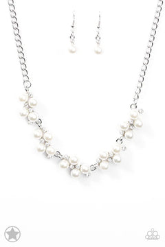 Paparazzi ♥ Love Story - White ♥ Necklace