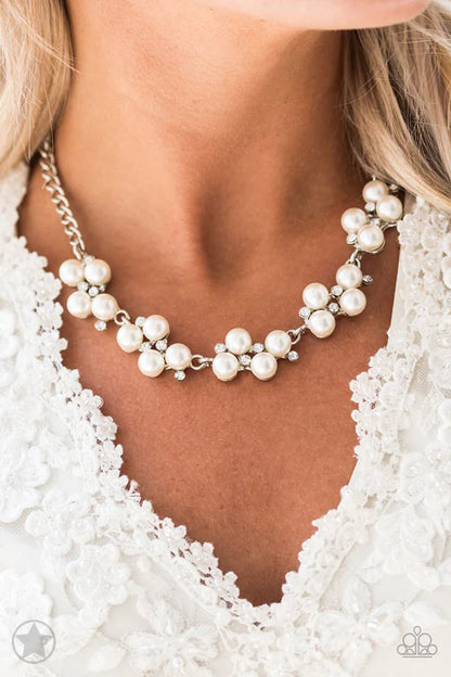 Paparazzi ♥ Love Story - White ♥ Necklace