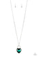 Paparazzi ♥ Locked in Love - Green ♥ Necklace