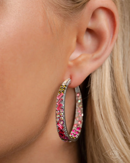 Paparazzi ♥ GLITZY By Association - Multi ♥ Earrings