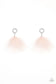 Paparazzi ♥ BOA Down - Pink ♥ Post Earrings