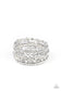 Paparazzi ♥ ICE Knowing You - Silver ♥ Bracelet
