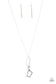 Paparazzi ♥ Shapely Silhouettes - Silver ♥ Necklace