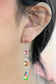 Paparazzi ♥ Outstanding Opulence - Multi ♥ Earrings