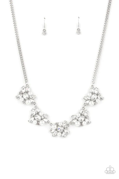 Paparazzi ♥ HEIRESS of Them All - White ♥ Necklace