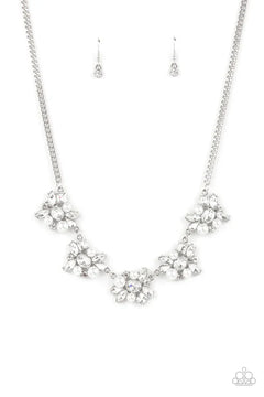 Paparazzi ♥ HEIRESS of Them All - White ♥ Necklace