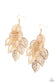 Paparazzi ♥ Limitlessly Leafy - Gold ♥ Earrings