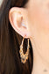Paparazzi ♥ Happy Independence Day - Gold ♥ Earrings