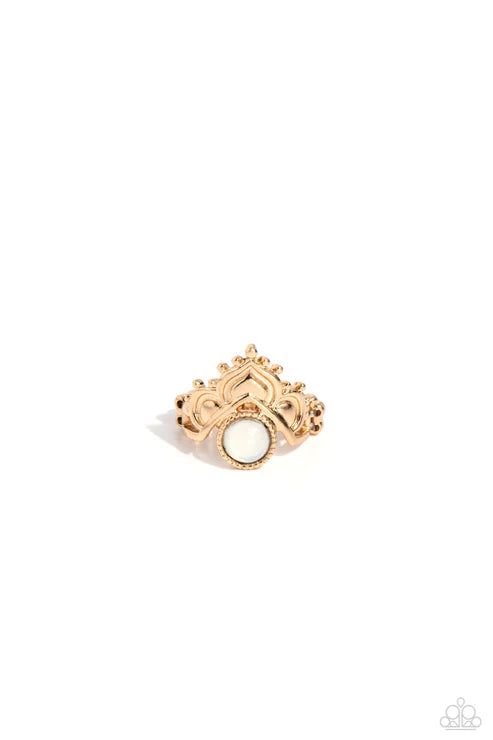 Paparazzi ♥ Lotus Solstice - Gold ♥ Ring