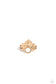 Paparazzi ♥ Lotus Solstice - Gold ♥ Ring