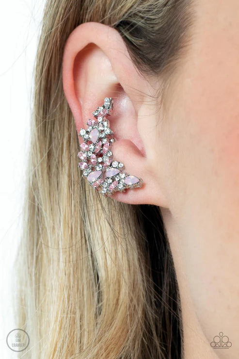 Paparazzi ♥ Prismatically Panoramic - Pink ♥ Post Earrings