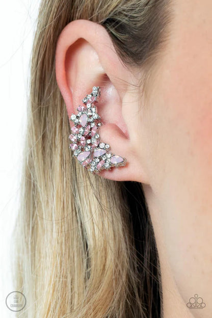 Paparazzi ♥ Prismatically Panoramic - Pink ♥ Post Earrings