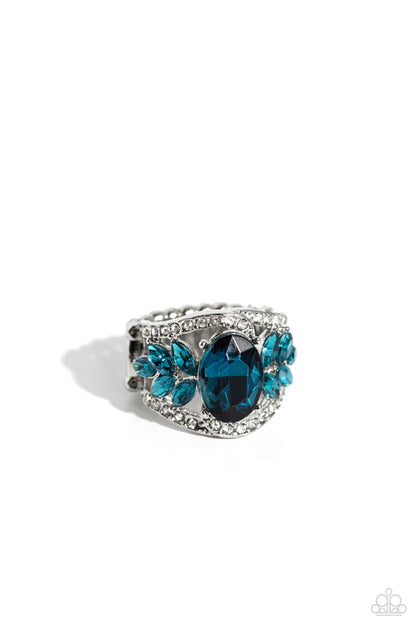 Paparazzi ♥ Cosmic Clique - Blue ♥ Ring