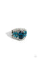 Paparazzi ♥ Cosmic Clique - Blue ♥ Ring
