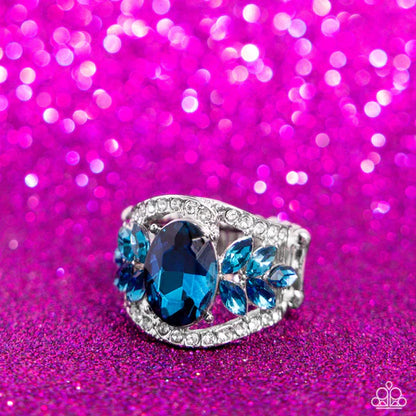 Paparazzi ♥ Cosmic Clique - Blue ♥ Ring