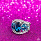 Paparazzi ♥ Cosmic Clique - Blue ♥ Ring