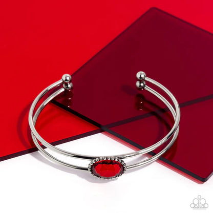 Paparazzi ♥ Magnificently Mesmerized - Red ♥ Bracelet