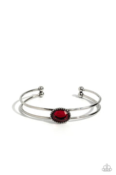 Paparazzi ♥ Magnificently Mesmerized - Red ♥ Bracelet