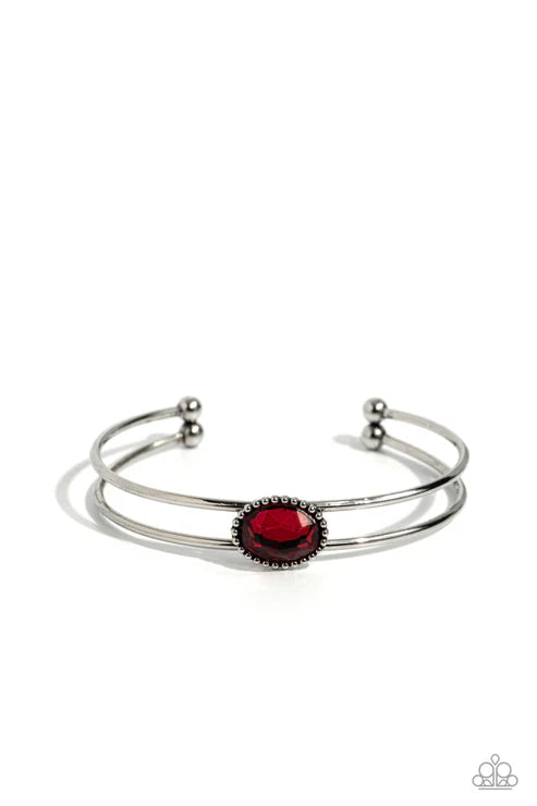 Paparazzi ♥ Magnificently Mesmerized - Red ♥ Bracelet