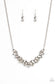 Paparazzi ♥ Galaxy Game-Changer - White ♥ Necklace