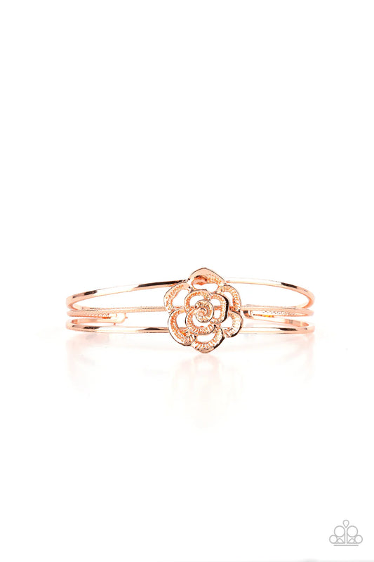 Paparazzi ♥ Rosy Repose - Copper ♥ Bracelet