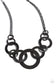 Paparazzi ♥ Uptown Links - Black ♥ Necklace