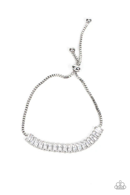 Paparazzi ♥ Glitz and Glimmer - White ♥ Bracelet