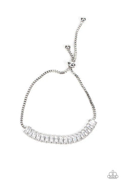 Paparazzi ♥ Glitz and Glimmer - White ♥ Bracelet