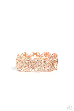 Paparazzi ♥ Portico Picnic - Rose Gold ♥ Bracelet