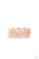Paparazzi ♥ Portico Picnic - Rose Gold ♥ Bracelet