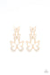 Paparazzi ♥ Flamboyant Flutter - Gold ♥ Post Earrings